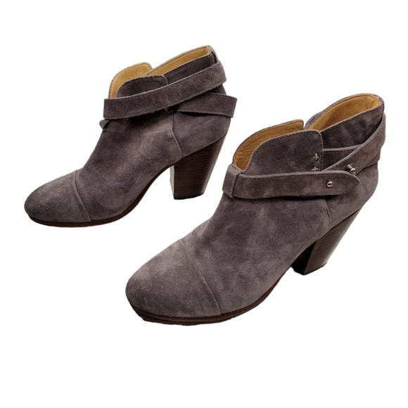 Rag & Bone grey suede booties Size: 8.5 - Picture 3 of 5